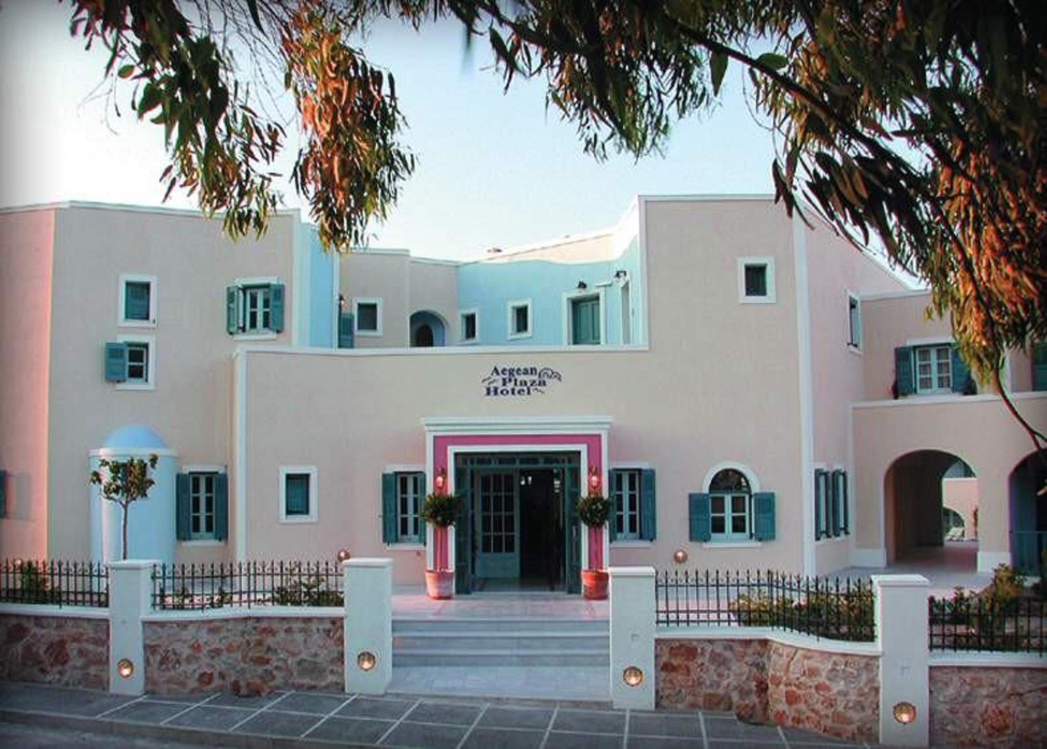 Aegean Plaza Hotel Kamari  Luaran gambar