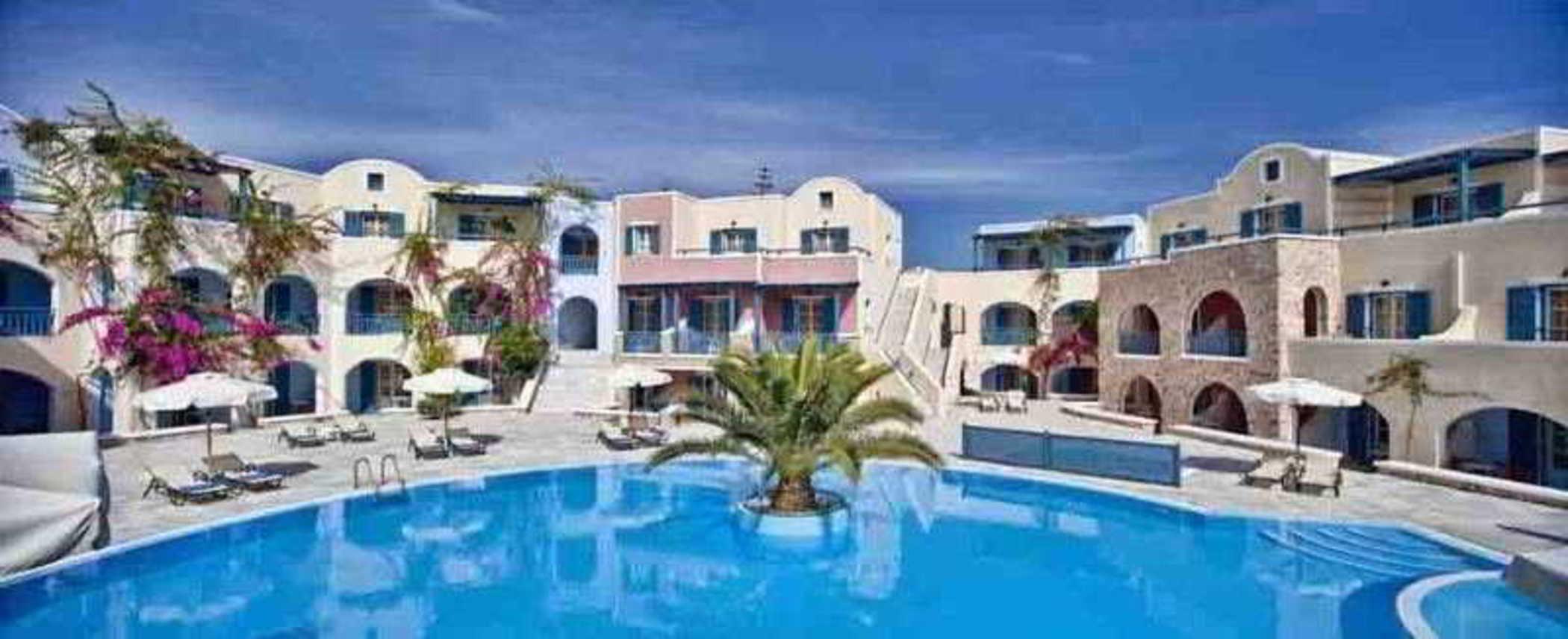 Aegean Plaza Hotel Kamari  Luaran gambar
