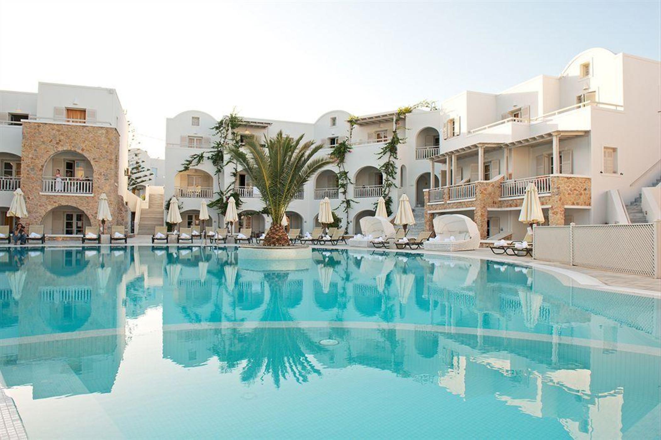 Aegean Plaza Hotel Kamari  Luaran gambar