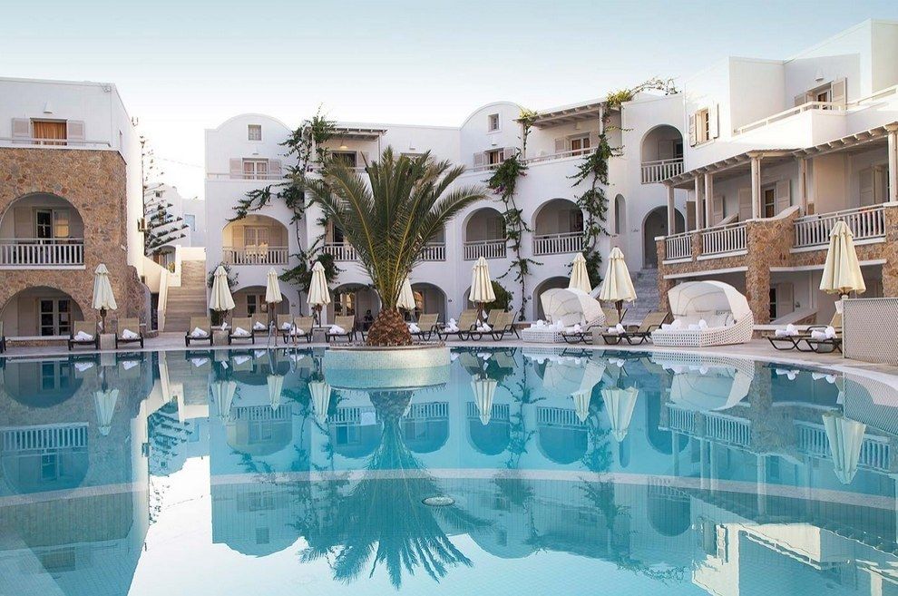 Aegean Plaza Hotel Kamari  Luaran gambar