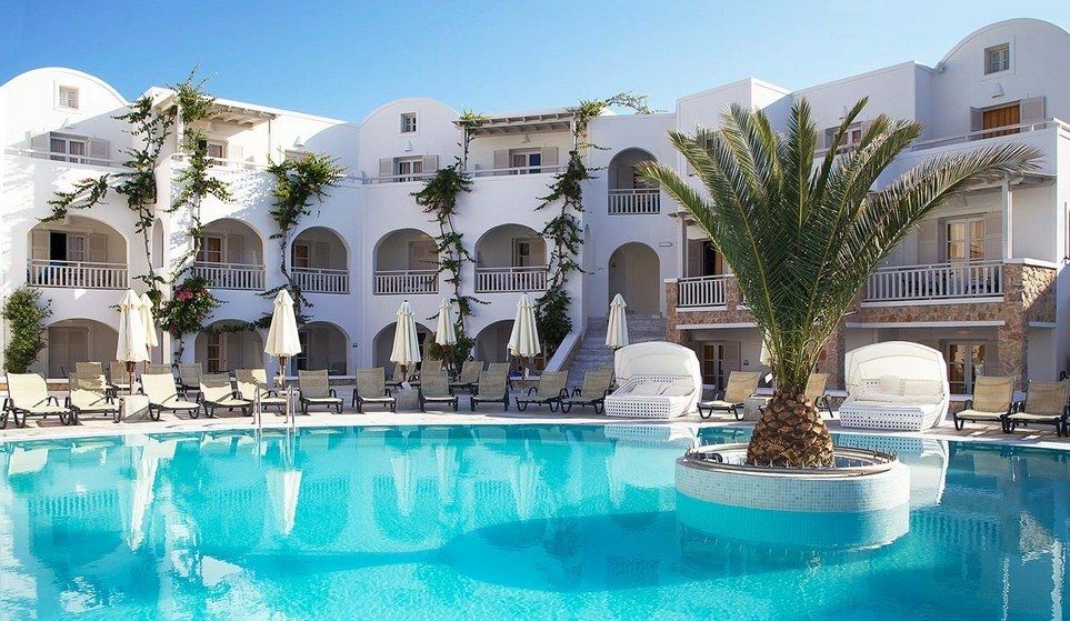 Aegean Plaza Hotel Kamari  Luaran gambar