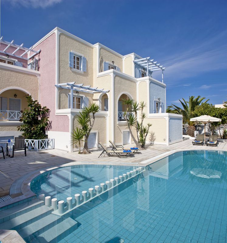 Aegean Plaza Hotel Kamari  Luaran gambar