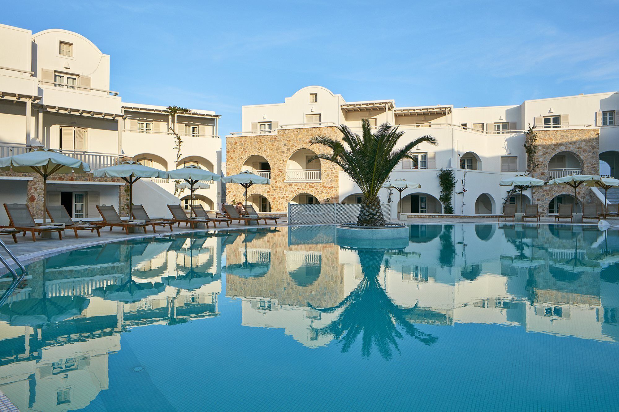Aegean Plaza Hotel Kamari  Luaran gambar